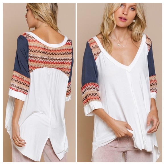 POL Tops - POL The "MISS-oni” Boho Knit Top